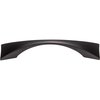 Elements By Hardware Resources 96 mm Center-to-Center Matte Black Square Glendale Cabinet Pull 525-96MB